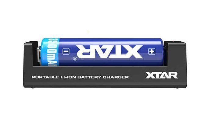 Chargeur Xtar MC1, Accu 18650, chargeur pile e-cigarette