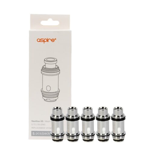 Résistances Nautilus Xs mesh 0.70 ohm par Aspire