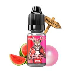 Le e liquide au sel de nicotine Watermelon Bubble Gum de White Rabbit vous offre le goût original du bubble gum à la pastèque des célèbres puffs Tornado.