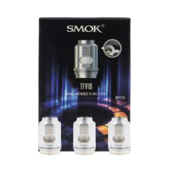 Pack de 3 résistances de rechange pour le clearomiseur TFV18 de Smok