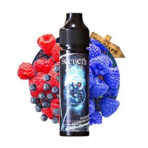 Le e liquide Blue Key par Secret's Lab développe des parfums fruités acidulés de framboise des bois associés à la sucrosité des framboises bleues.