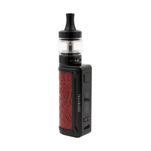 Compact et vraiment superbe, le Kit Thelema Mini UB Lite de Lost Vape est une cigarette électronique polyvalente, qui sait vapoter en MTL et en DL grâce à sa gamme de résistance en mesh de 1.2 à 0.3 ohm. Sa batterie intégrée de 1500 mAh se recharge en 1h30 et fournit une puissance de 5 à 45 watts.