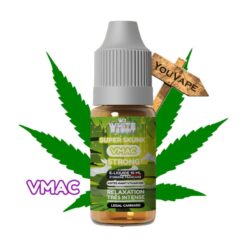 Le eliquide VMAC Strong Super Skunk vous offre des sensations intenses et les saveurs de la variété de cannabis Amnesia, boisées et puissantes.