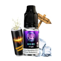 Le e liquide NRG Ice Salt de Vampire Vape est une saveur de boisson énergisante bien connue, qui plus est fraîche et sucrée.