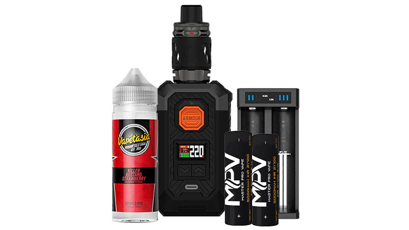 Pour faire de gros nuages de vapeur, il vous faut un kit puissant et des accus bien chargés. Notre pack Youvape Gros Nuages est fait pour vous.