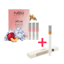 Le Pack Nexi One + 3 recharges vous permet de vapoter, avec la plus légère et la plus naturelle des cigarettes électroniques, pour un tarif serré.