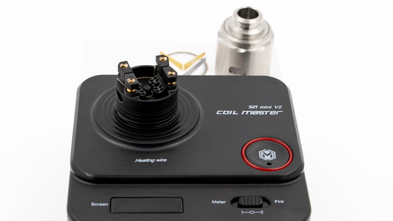 Le Coil Tab 521 Mini V2 vous permet d'éviter tout court-circuit lors de vos montages, et vous offre 3 fonctions