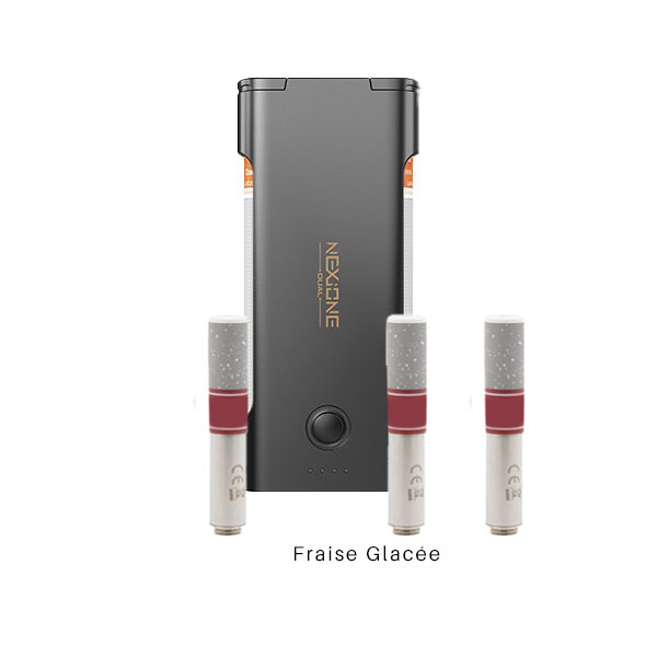 Le Pack Nexi One Dual vous propose 2 mini-cigarettes Nexi, un power bank puissant, et trois cartouches Nexi One à la saveur de votre choix.