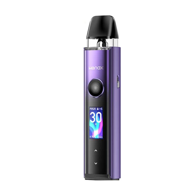 Le Pod Wenax Q Pro est une cigarette électronique tactile capable de vous offrir une vapeur variée entre 5 et 30 watts, avec tirage automatique.