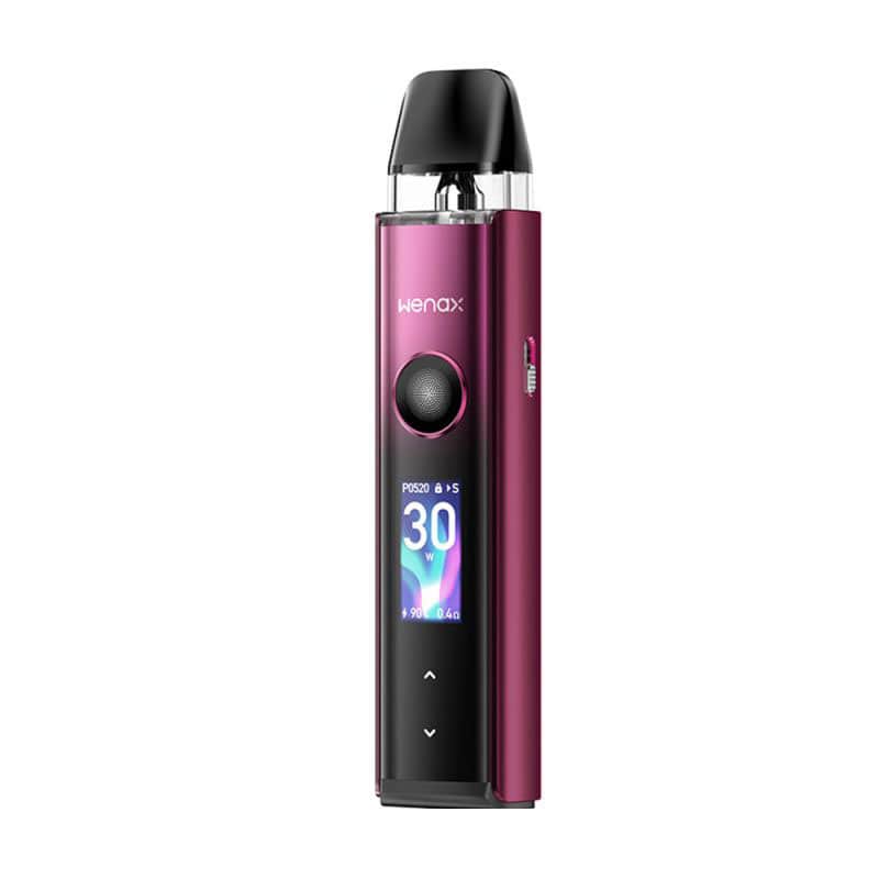 Le Pod Wenax Q Pro est une cigarette électronique tactile capable de vous offrir une vapeur variée entre 5 et 30 watts, avec tirage automatique.