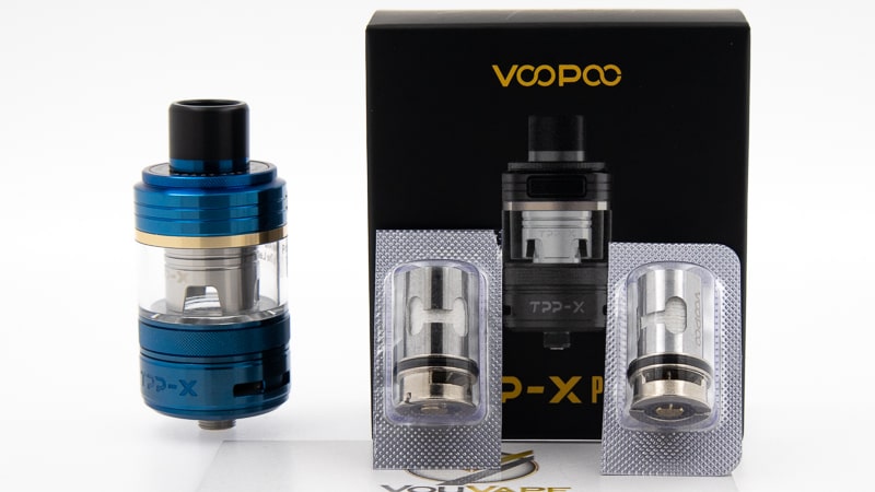 Contenu du coffret du Clearomiseur TPP X de Voopoo