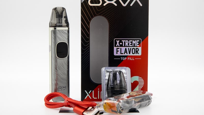 Contenu du coffret du Xlim Pro 2 de Oxva