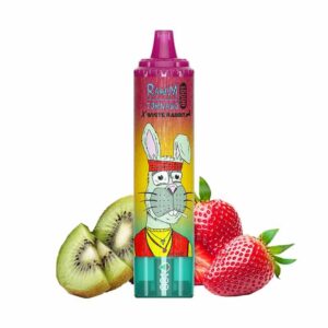 La Puff Tornado 15000 Strawberry Kiwi est une puff rechargeable, qui contient 25ml de e-liquide tout doux à la fraise et au Kiwi.