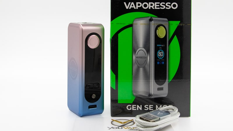 Contenu du coffret de la box Gen SE de Vaporesso