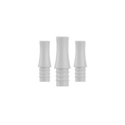 Pack de 3 Drip Tips en silicone pour les Pods de Kiwi Vapor, plus doux qu'un drip tip en plastique, et plus durable de les drips tips en mousse.