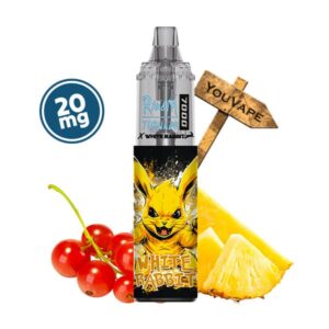 La Puff Tornado Red Berries Pineapple est une puff rechargeable longue durée, qui contient 10ml d'un e-liquide fruité aux baies rouges et à l'ananas.