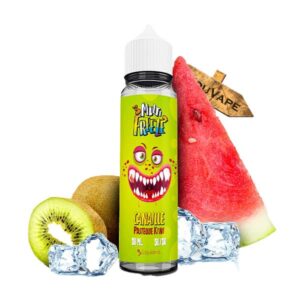 Le e-liquide Canaille de la gamme Multi Freeze 50ml de Liquideo est un duo de pastèque et de kiwi avec une belle fraîcheur.