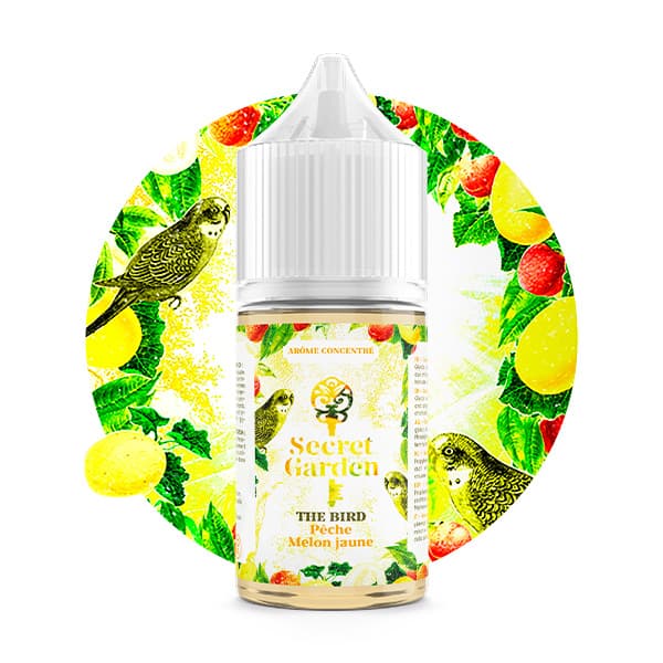 L'arôme concentré The Bird 30ml de la marque Secret Garden est l’association parfaite entre un melon jaune et une pêche juteuse le tout bien mentholé.