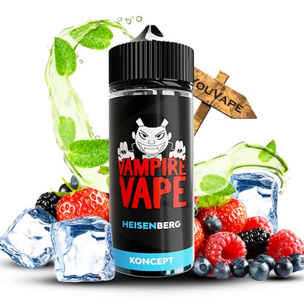 Le e liquide Heisenberg 100ml est une saveur unique et reconnue de fruits rouges avec de l'anis et une belle fraîcheur en bouche.