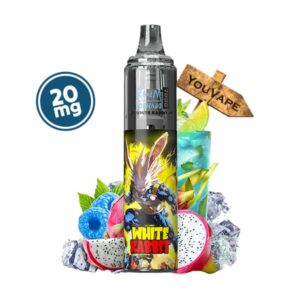 La Puff Tornado 7000 Dragon Blue Razz Lemonade Ice est une puff rechargeable longue durée, avec 10ml de jus de Framboise Bleue et fruit du dragon.