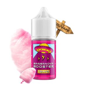 Le e liquide Barbanova par Cosmic Candy est une invitation à la fête foraine pour déguster une succulente barbe à papa bien sucrée.