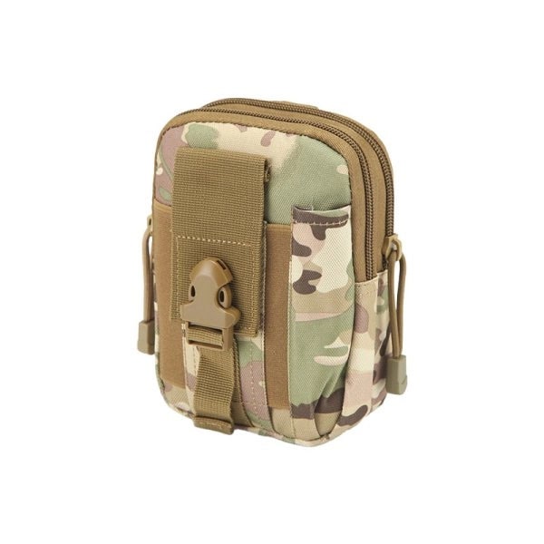 Pochette ceinture Army style camouflage pour le transport et la protection de votre cigarette électronique, de ses accessoires et de vos e-liquides.