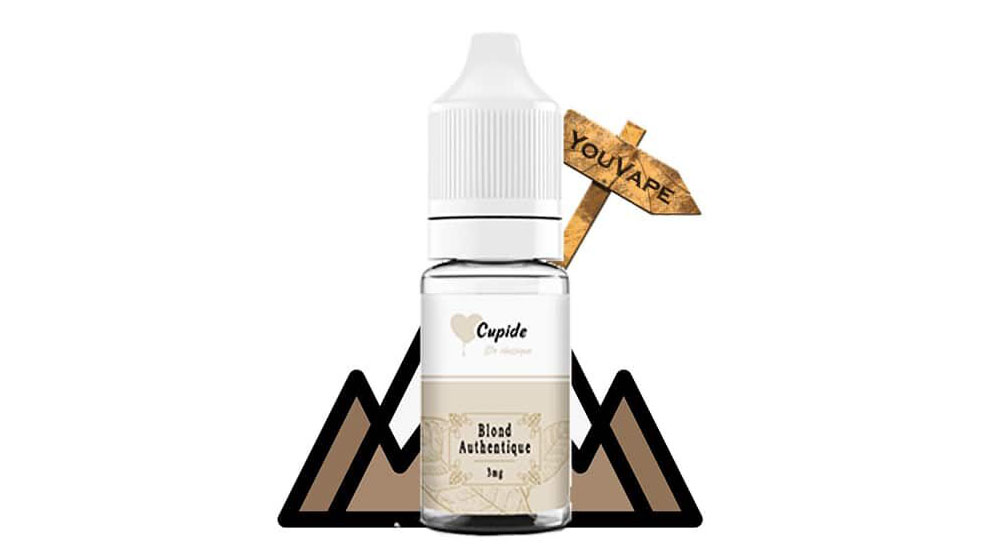 E-liquide blond authentique de Cupide pour arrêter de fumer