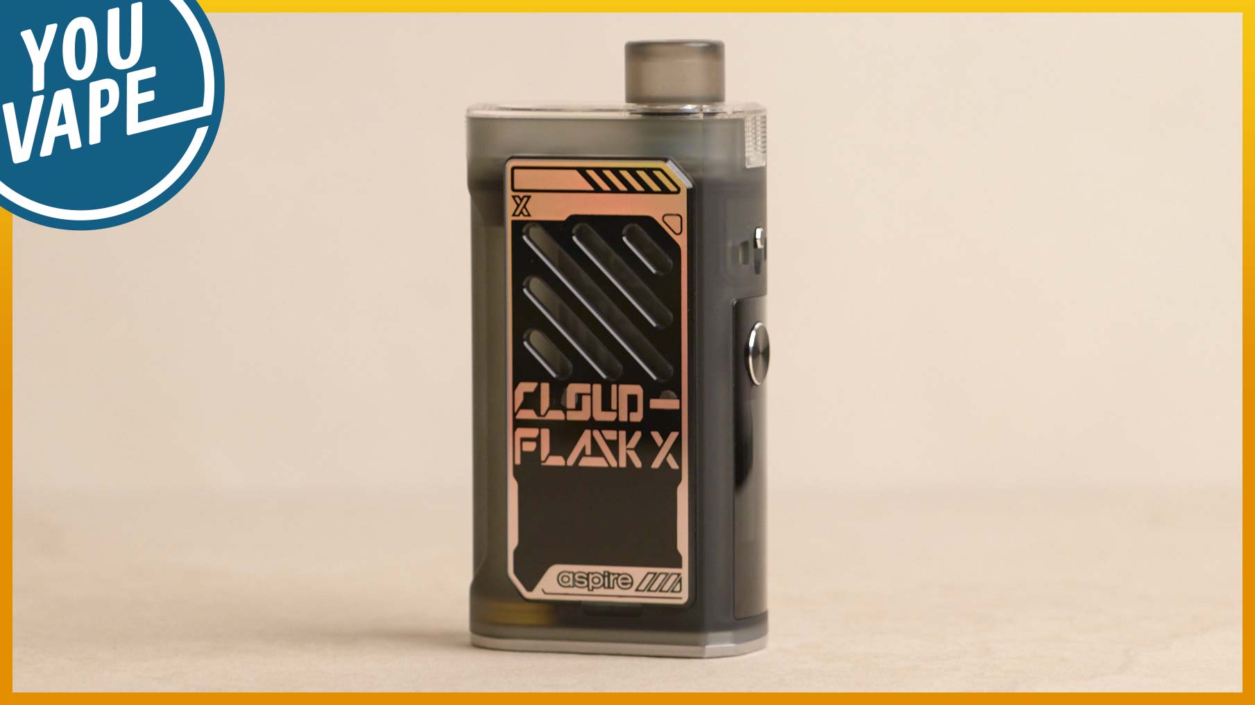 La CloudFlask X, c'est une cigarette électronique tout en un