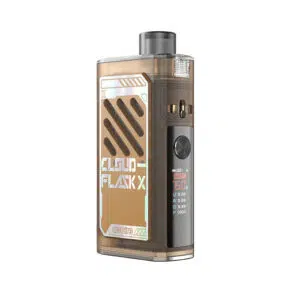 La CloudFlask est une cigarette électronique tout en un compacte, capable de faire de beaux nuages de vapeur à 60 watts en tirage aérien.