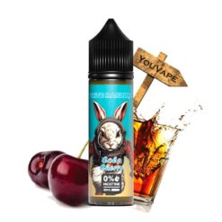 Le e liquide Cola Cherry 50ml par White Rabbit est une fusion irrésistible de boisson cola pétillante et de cerises juteuses.