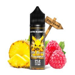 Le e liquide Red Berries Pineapple 50ml par White Rabbit est une fusion harmonieuse de baies rouges acidulées et d'ananas doux, offrant un équilibre parfait.