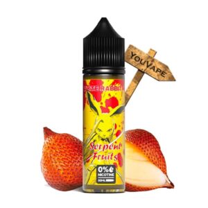 Le e liquide Serpent Fruit 50ml par White Rabbit est un mélange exotique et audacieux, évoquant la mangue, la papaye et l'ananas, pour une saveur vibrante et pleine d'énergie.