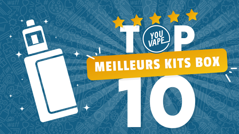 TOP 10 Meilleures box de cigarettes électroniques