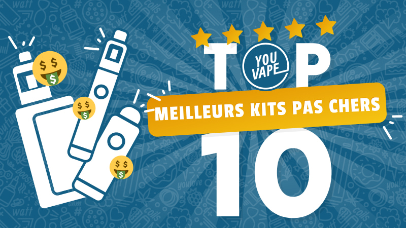 TOP 10 Meilleures cigarettes électroniques pas chères