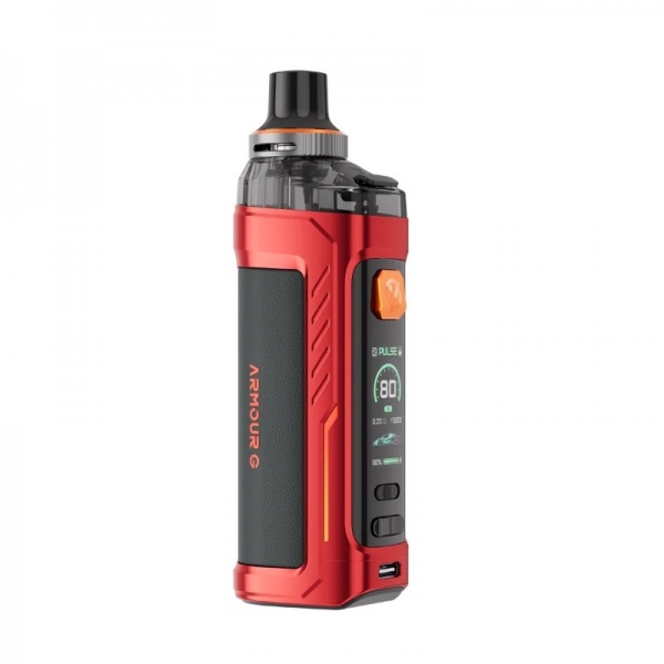 Le Pod Armour G de Voopoo est un pod mod compact et antifuite (topairflow), qui vous offre une vapeur douce ou puissante en toute simplicité.