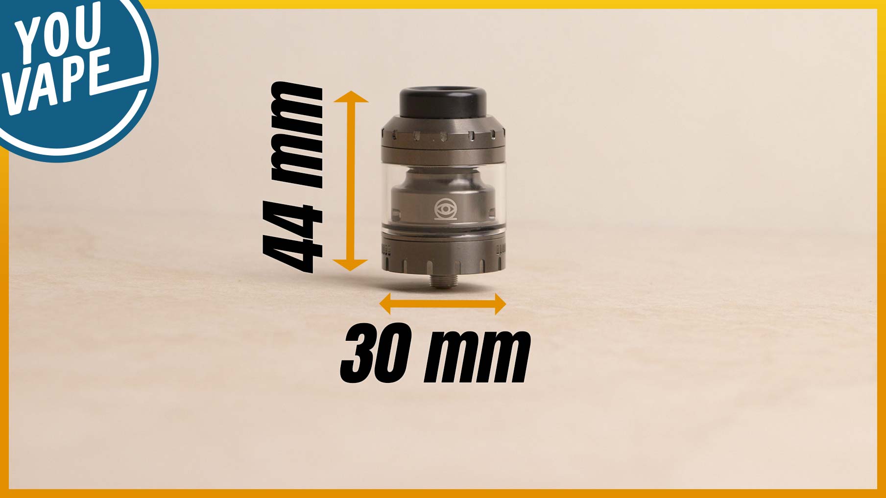 le Osiris RTA 30mm est un parfait représentant de l'esprit Vaperz Cloud