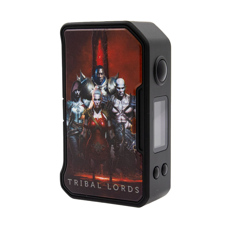 Vapotez avec force et honneur grâce à la puissante box MVP Tribal Lords de Dovpo : 220 watts à votre disposition pour faire un maximum de vapeur.