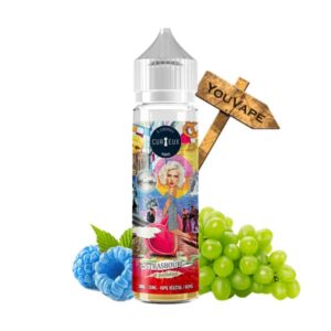 Le e liquide Strasbourg et Paillettes 50ml, de la gamme Edition Hexagone par Curieux, est une recette fruitée à base de raisin blanc et de framboise bleue.