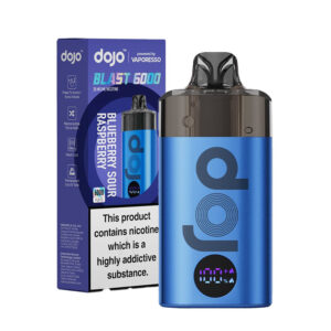 Le Pod Dojo Blast 6000 vous permet de vapoter jusqu'à 6000 bouffées en tirage serré, comme avec une cigarette, de manière entièrement automatique.