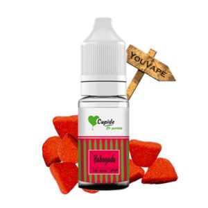 Le e liquide Babagada de Cupide est une saveur de bonbon fraise Tagada. Retournez en enfance et déguster ces délicieuses sucreries.