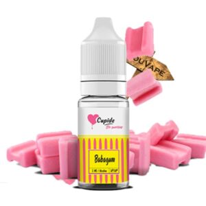 Le e liquide Babagum de Cupide est une saveur de chewing-gum Malabar. Retournez en enfance et faites les plus grosses possible.