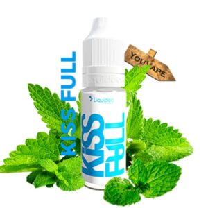 Le Kiss Full Evolution de Liquideo est une saveur de triple menthe pour atteindre la décadence de la fraîcheur.