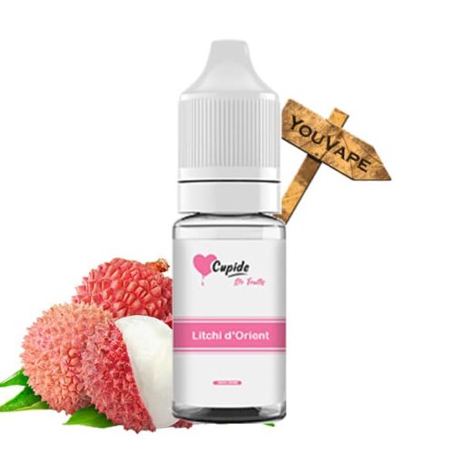 Le e liquide Litchi d'Orient 50ml de Cupide vous emmène déguster ce fruit à la chair délicate et bien charnue.