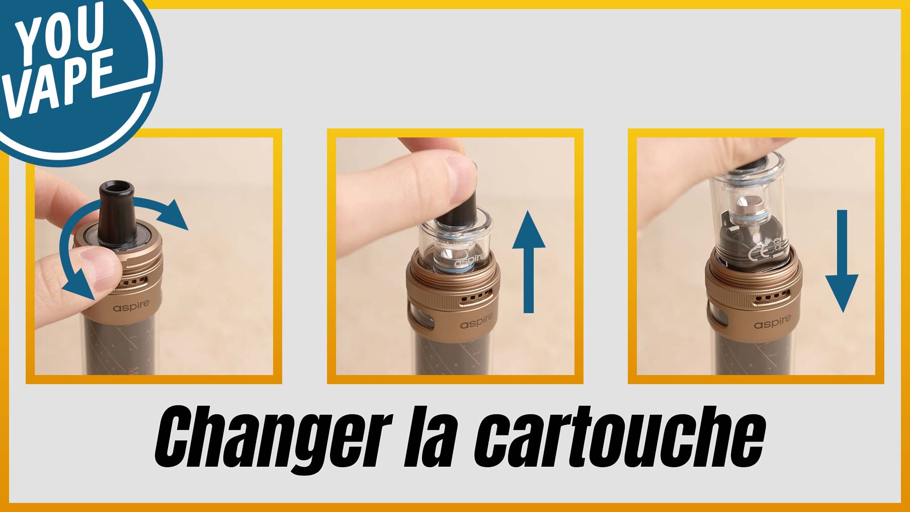 Comment changer la cartouche de la magnum